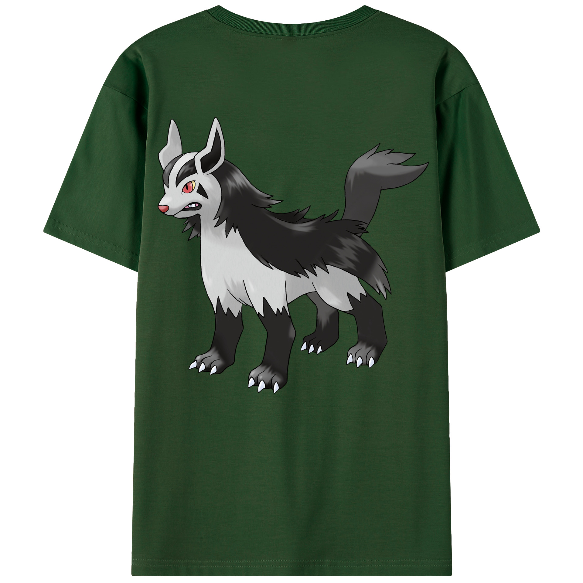 （画像用） ポケットモンスター Pokémon 綿100％半袖Tシャツ（背面プリント）